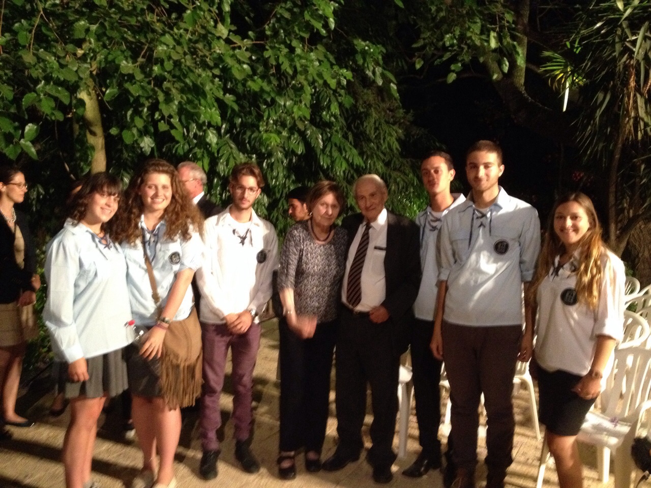 group of friends and israeli ambassador to england